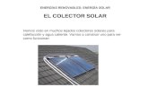 Energías renovables: El colector solar