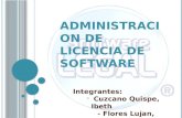 Administracion de Licencia de Software