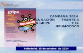 Presentación campaña 2014 antigripal y antineumocócica