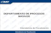 Control Masivo Guatemala – Departamento de Procesos Masivos