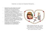 Santo rosario (misterios de gozo)