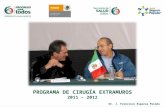 Programa de Cirugía Extramuros en Aguascalientes 2012