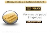 Formas de pago   Emgoldex