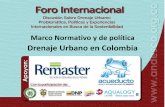 1-Marco Normativo del Drenaje Urbano en Colombia