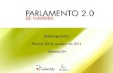 Parlamento de Navarra 2.0 en "Héroes del Social Media"