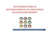 Actividades reconocimiento emociones educacion infantil