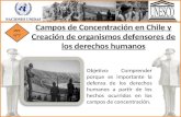 Campos de concentración en chile y creación de onu y Unesco