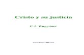 Cristo y su justicia waggoner