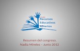 Congreso mundial UNESCO OER 2012