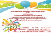 Combo de Inflables JUMPING KIDS Guatemala