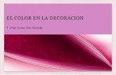 Guia del color para decorar tu hogar