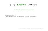 primeros pasos con LibreOffice Writer