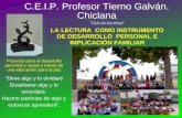 Lectura familia C.E.I.P. TIERNO GALVÁN CHICLANA
