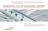 Informes PwC - España en el mundo 2033 - Informe completo