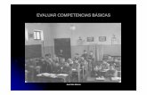 Evaluación de competencias básicas en educación primaria