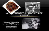 Antecedentes históricos de la radio