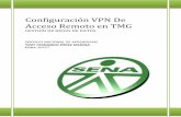 Configuración VPN De Acceso Remoto en TMG