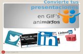 Convierte tus presentaciones Slideshare en GIFS con GIFDeck