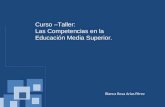 Curso: Reformas Educativas para la Educación Media Superior en México