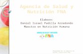 Agencia salud y Nutrición FNA 2013