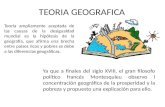 Teoria geografica