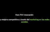 Foro Tcv Innovación, Pedro Jareño, Minube
