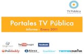 Google analytics - TV Pública - 2011 Enero