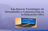Las Nuevas Tecnologias de Informacion y Comunicacion en la Educacion
