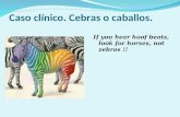 Caso clínico (III) Cebras o caballos.