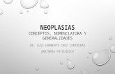 Neoplasias. Generalidades, nomenclatura y conceptos (LHCC)