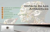 historia de los antibióticos