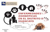 ENFERMEDADES ZOONÓTICAS  EN EL DISTRITO DE HUANCAYO
