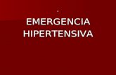 Emergencia hipertensiva