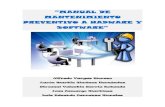 Manual de mantenimiento preventivo a hadware y software