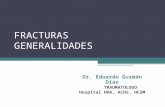 Fracturas. Generalidades y Consolidación. 2011