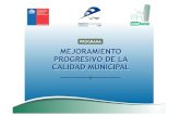 programa de mejoramiento progresivo de la calidad municipal