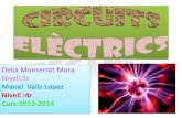 Circuits elèctrics: Manel i Dèlia