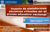 Impacto de plataformas educativas virtuales en el proceso educativo nacional
