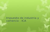 Impuesto de industria y comercio   ICA