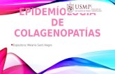 Epidemíologia de colagenopatías
