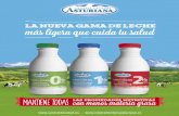 Central Lechera Asturiana, leche con menos grasa