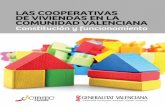 Las cooperativas de viviendas en la Comunitat Valenciana: Constitución y Funcionamiento