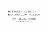 Historia clinica y exploracion fisica reumatológica