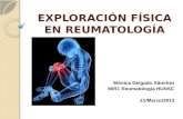 Exploración física en reumatología