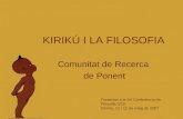 Kirikú i la filosofia