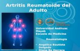 Artritis reumatoide del adulto.