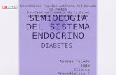 Semiología Diabetes