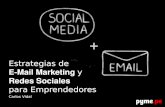 Estrategias Email Marketing y Redes Sociales para Empendedores