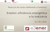 Gemma Cucurella - Regió Verda - Estalvi i eficiència energètica a la indústria