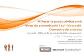 Catic 20110517-comm-collab-demostracio-ramon costa-mic-productivity